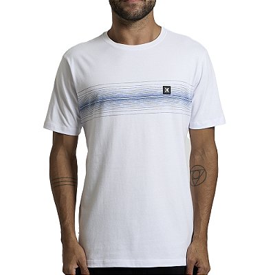 Camiseta Hurley Sunset SM26 Masculina Branco