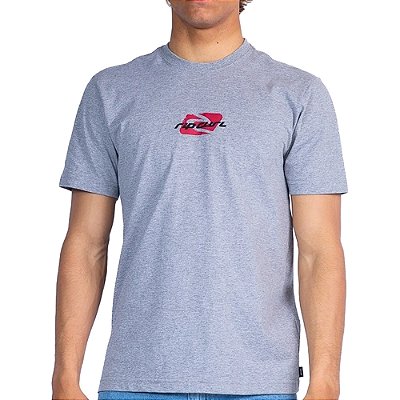 Camiseta Rip Curl Front Splat SM26 Masculina Grey Marle