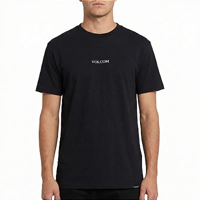 Camiseta Volcom Stone SM26 Masculina Preto