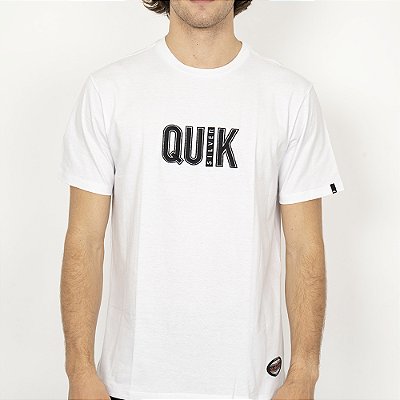 Camiseta Quiksilver Emb Quik Outdoor PS SM26 Branco