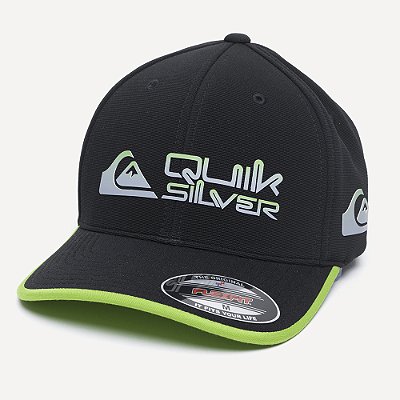 Boné Quiksilver Aba Curva Gradient Broken Type SM26 Green