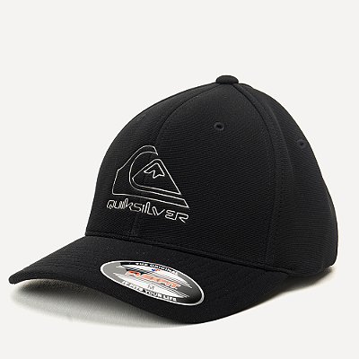 Boné Quiksilver Aba Curva Omni Chrome Line SM26 Preto