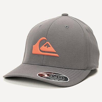 Boné Quiksilver Aba Curva Amped Up Twill SM26 Gray