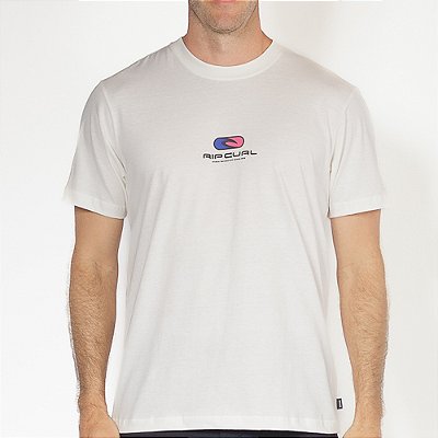 Camiseta Rip Curl Pill Icon Basic SM26 Masculina Bone
