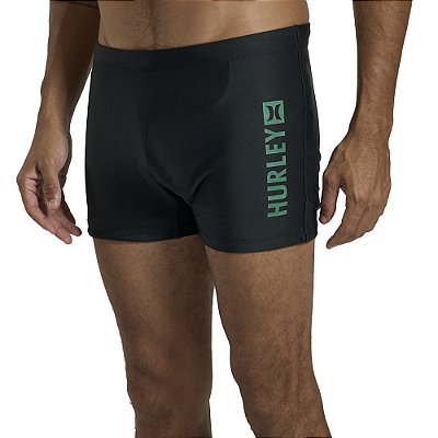 Sunga Hurley Boxer Square SM26 Preto