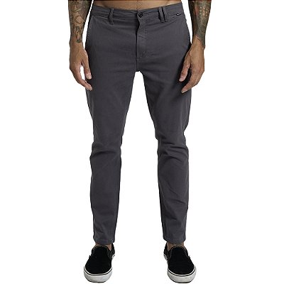 Calça Hurley Sarja City SM26 Masculina Grafite