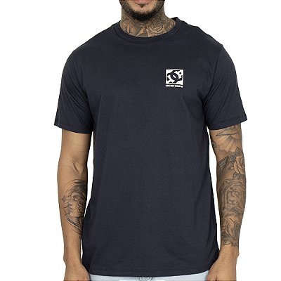 Camiseta DC Shoes Slant SM26 Masculina Marinho
