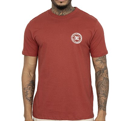 Camiseta DC Shoes DC Corpo FB SM26 Masculina Vermelho