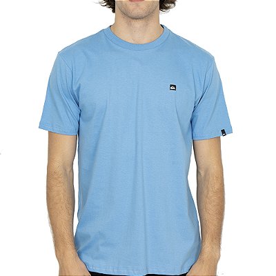 Camiseta Quiksilver Transfer Square SM26 Masculina Azul
