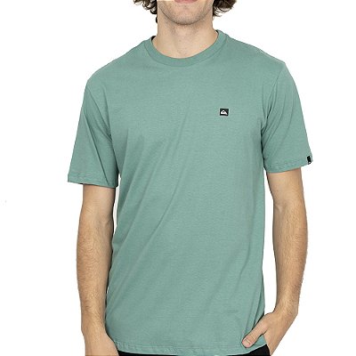 Camiseta Quiksilver Transfer Square SM26 Masculina Verde