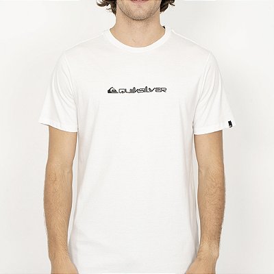 Camiseta Quiksilver New Omni SM26 Masculina Snow White