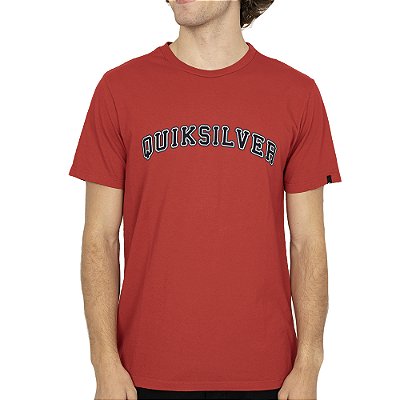 Camiseta Quiksilver Fare Well SM26 Masculina Vermelho