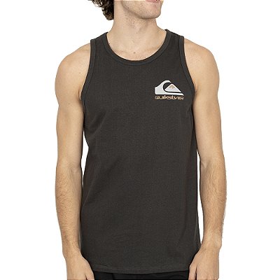 Regata Quiksilver Omni Logo SM26 Masculina Cinza Escuro