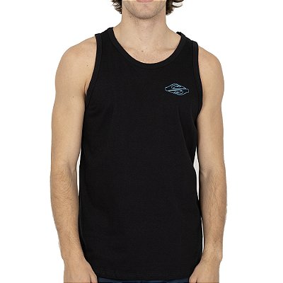Regata Quiksilver Ripple Fount SM26 Masculina Preto