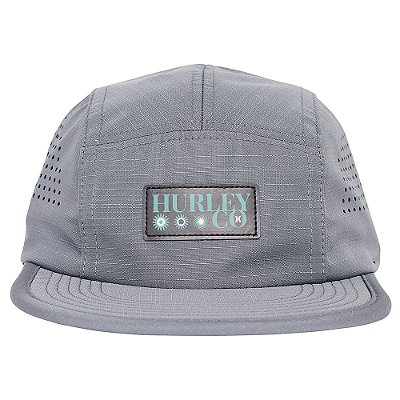 Boné Hurley Aba Reta Five Simple SM26 Chumbo