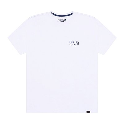 Camiseta Hurley Simple SM26 Masculina Branco