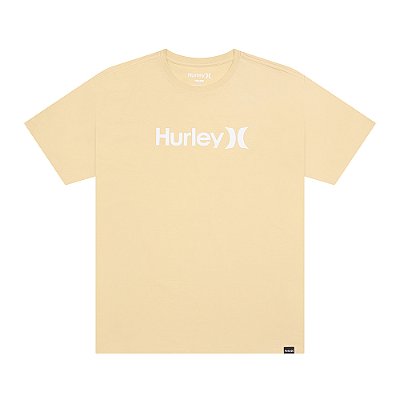 Camiseta Hurley O&O Solid SM26 Masculina Bege
