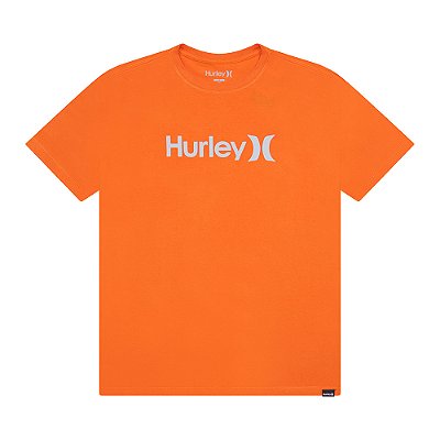 Camiseta Hurley O&O Solid SM26 Masculina Ocre