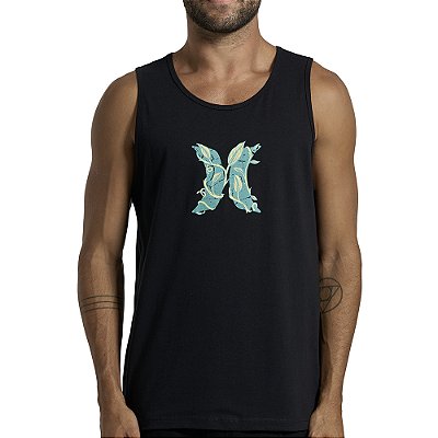 Regata Hurley Icon Garden SM26 Masculina Preto