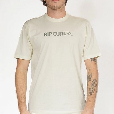 Camiseta Rip Curl New Icon Sphere SM26 Masculina Lemon Ice