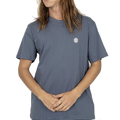 Camiseta Element Basic Crew SM26 Masculina Azul