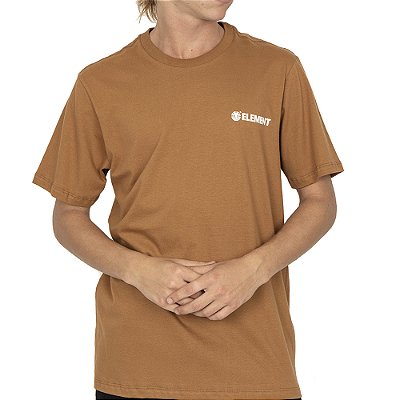 Camiseta Element Blazin Chest SM26 Masculina Caqui Escuro
