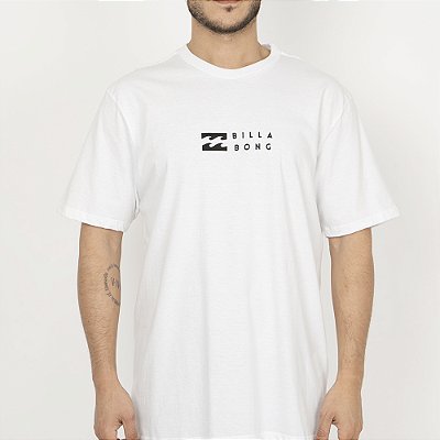Camiseta Billabong United SM26 Masculina Branco