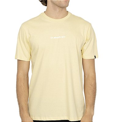 Camiseta Quiksilver Mini Omni SM26 Masculina Amarelo