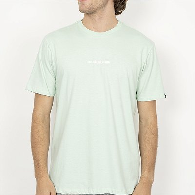 Camiseta Quiksilver Mini Omni SM26 Masculina Verde Claro