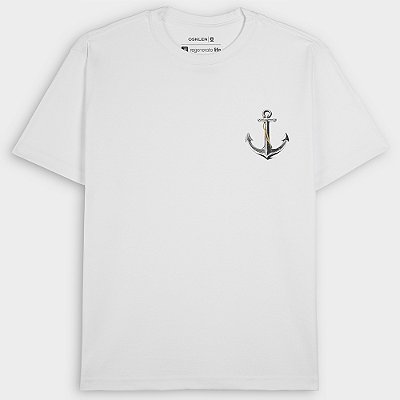 Camiseta Osklen Big Shirt Ancora Masculina Branco