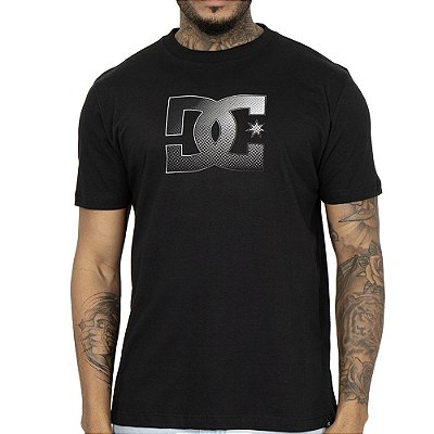 Camiseta DC Shoes DC Star Reflective Colors SM26 Preto