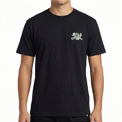 Camiseta DC Shoes Outgrown SM26 Masculina Preto