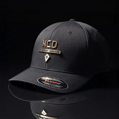Boné MCD Aba Curva Flexfit SM26 Preto