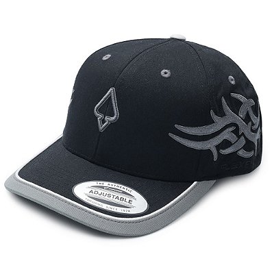 Boné MCD Aba Curva Snap Flexfit SM26 Preto