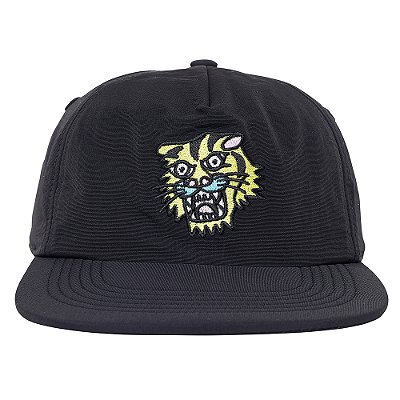 Boné Hurley Aba Reta Etam Tiger SM26 Preto