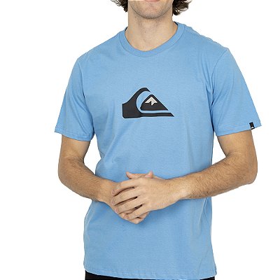 Camiseta Quiksilver Comp Logo SM26 Masculina Azul
