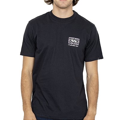 Camiseta Quiksilver Youth Crisis SM26 Masculina Marinho