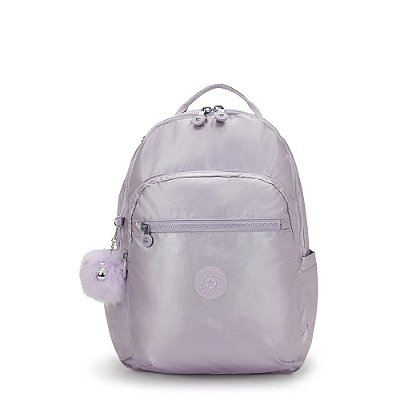 Mochila Kipling Seoul Lilac M Met BTS