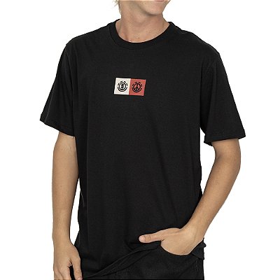 Camiseta Element Dual SM26 Masculina Preto