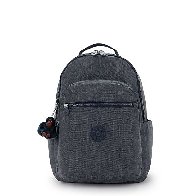 Mochila Kipling Seoul College Extra Marine Navy