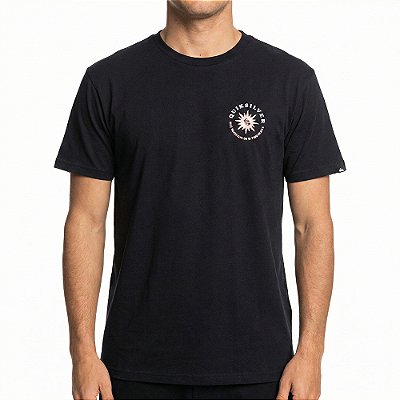 Camiseta Quiksilver High Solar Power I SM26 Masculina Preto