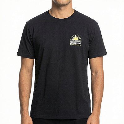 Camiseta Quiksilver High Waves I SM26 Masculina Preto