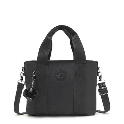 Bolsa Kipling Minta M Black Noir