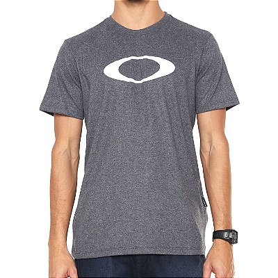 Camiseta Oakley O-Ellipse Cinza