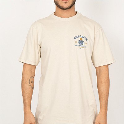 Camiseta Billabong Agave SM26 Masculina Areia