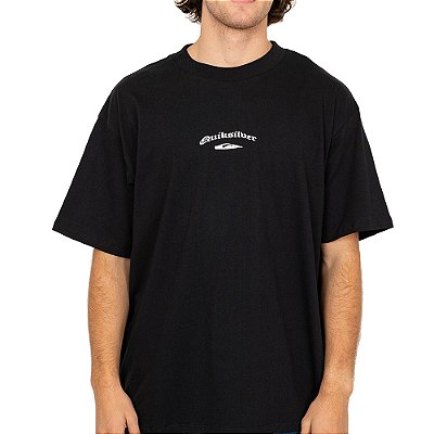 Camiseta Quiksilver Tribal Over SM26 Masculina Preto