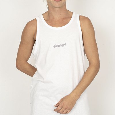 Regata Element Simple Logo SM26 Masculina Branco