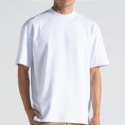 Camiseta Volcom Comfort Circle Solid SM26 Masculina Branco