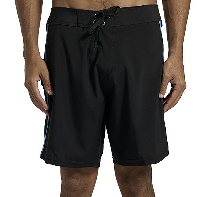 Bermuda Hurley Backside SM26 Masculina Preto