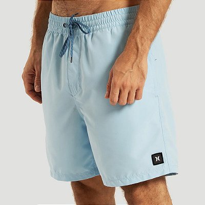 Bermuda Hurley Icon Balboa Volley 17" SM26 Masculina Azul